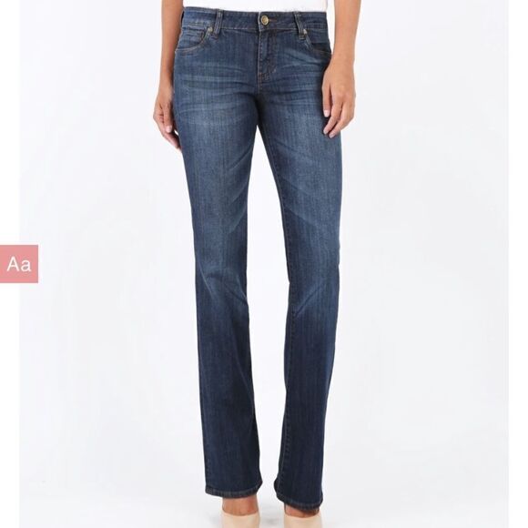 Kut from the Kloth Natalie high rise boot cut medium wash jeans 6s - Picture 1 of 9